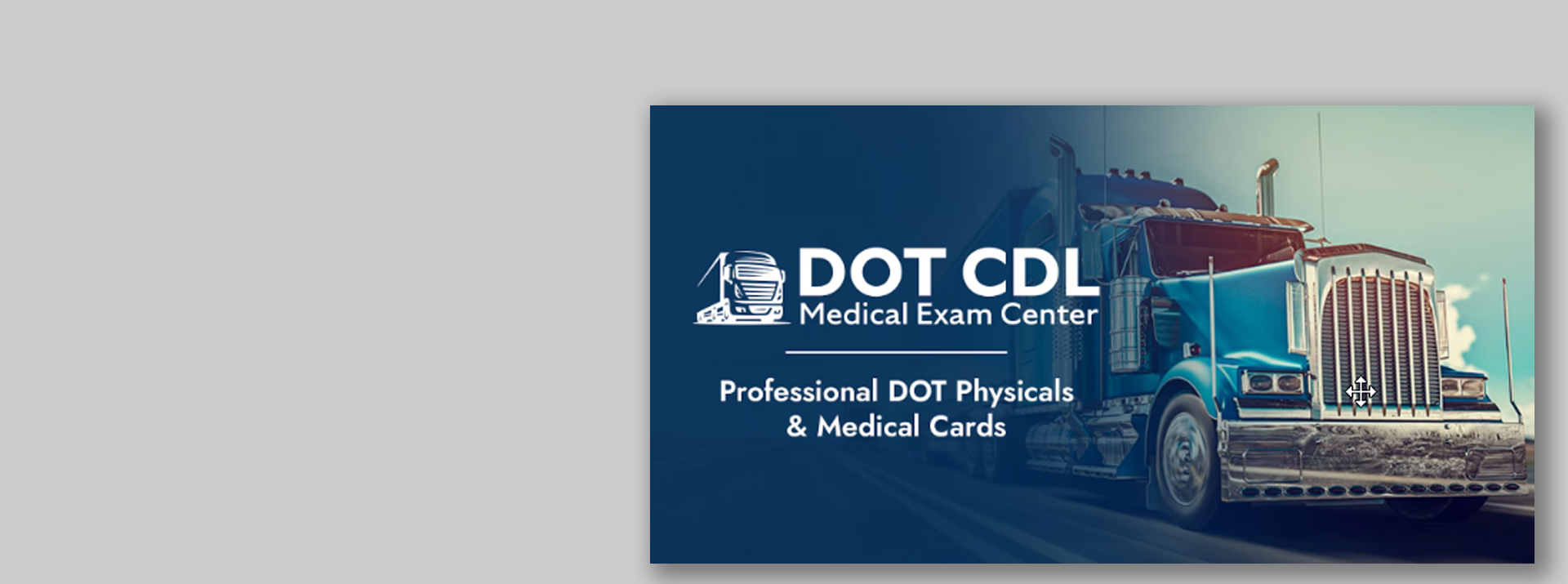 DOT Physicals
and Medical Cards